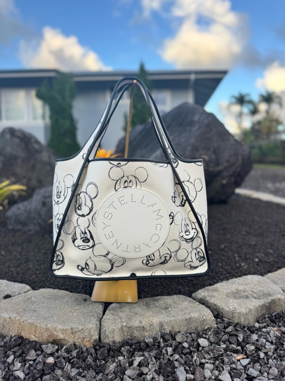 Stella McCartney x Disney Mickey Mouse Canvas Tote Bag Italy